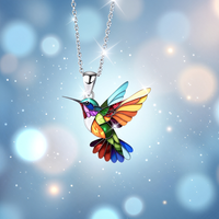 Clara™ | Pendentif colibri élégant