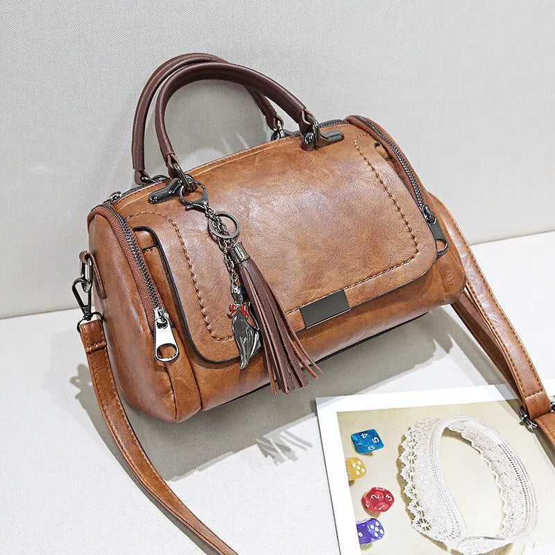 Julie - Sac en Cuir Texturé