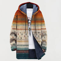Brigitte | Manteau d'Automne à Rayures