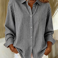 Gemma | Chemise Rayée à Boutons