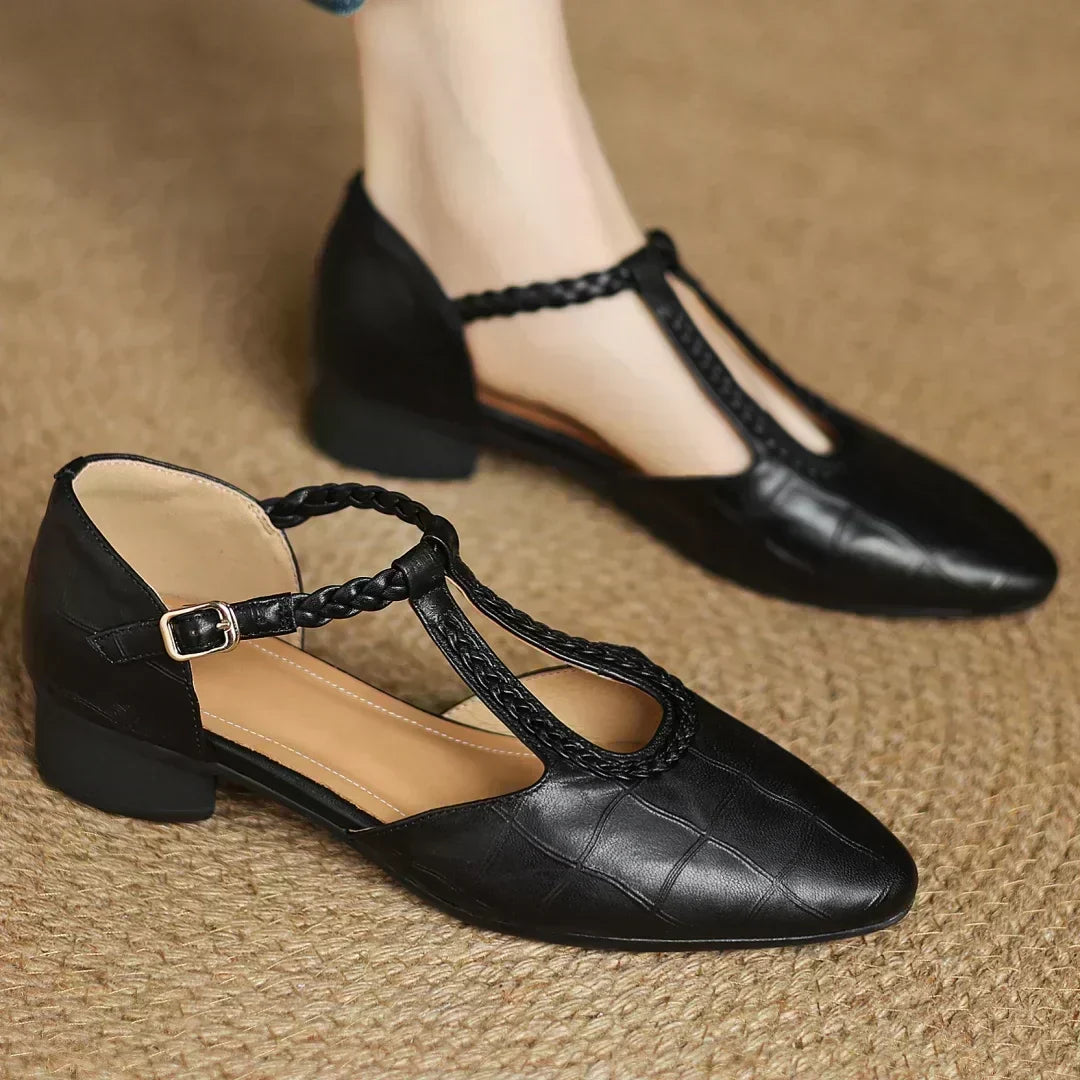 Irène | Babies en cuir