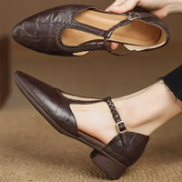 Irène | Babies en cuir