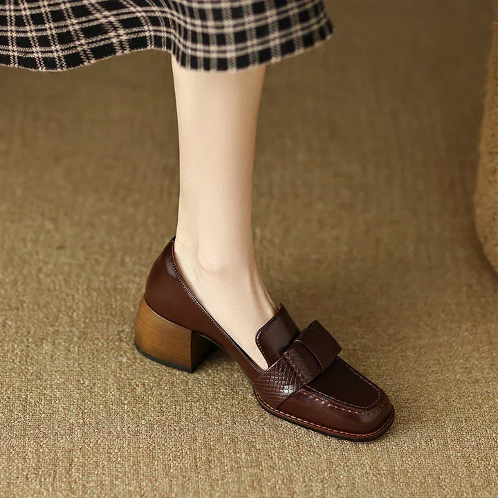 Aurore | Mocassins Contessa à Nœud