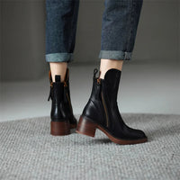 Clarisse - Bottes en cuir
