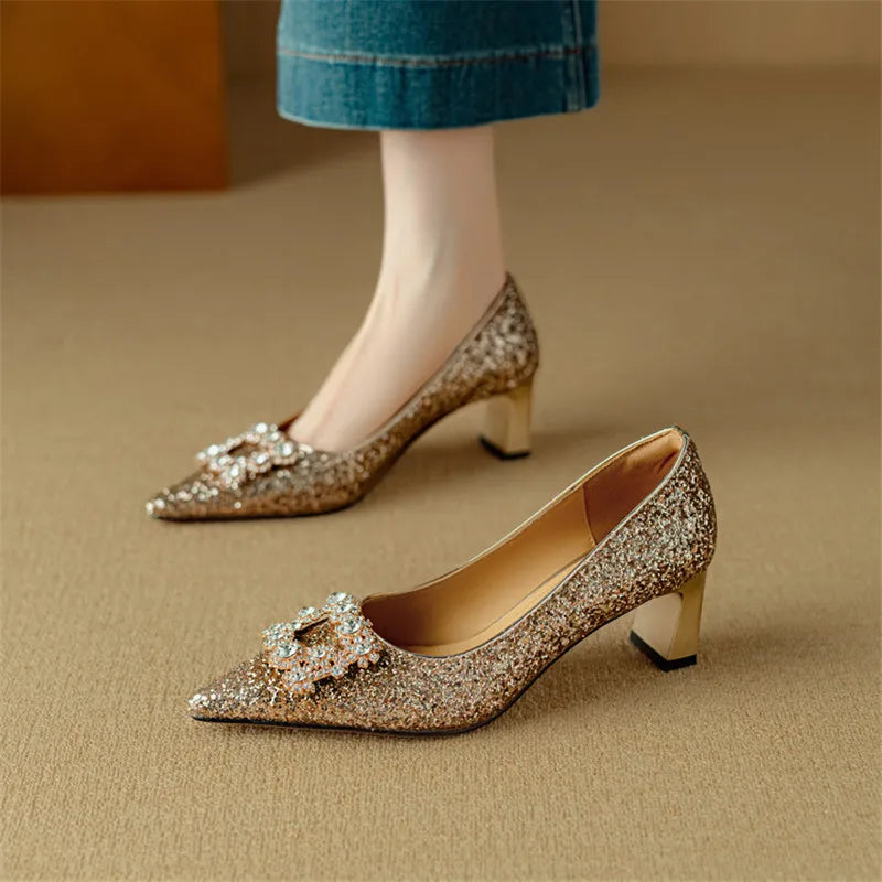 Olivia | Escarpins pailletés