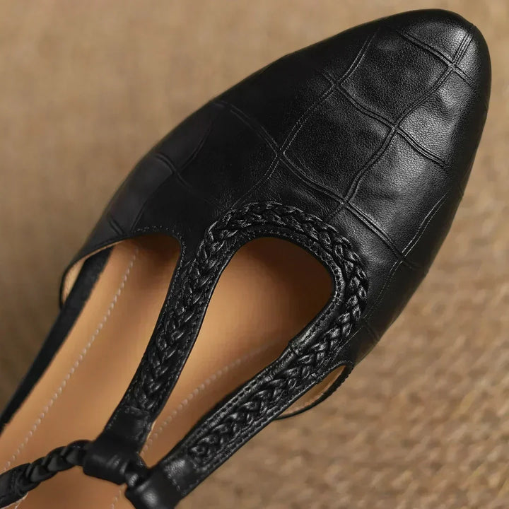 Irène | Babies en cuir
