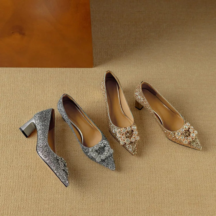 Olivia | Escarpins pailletés