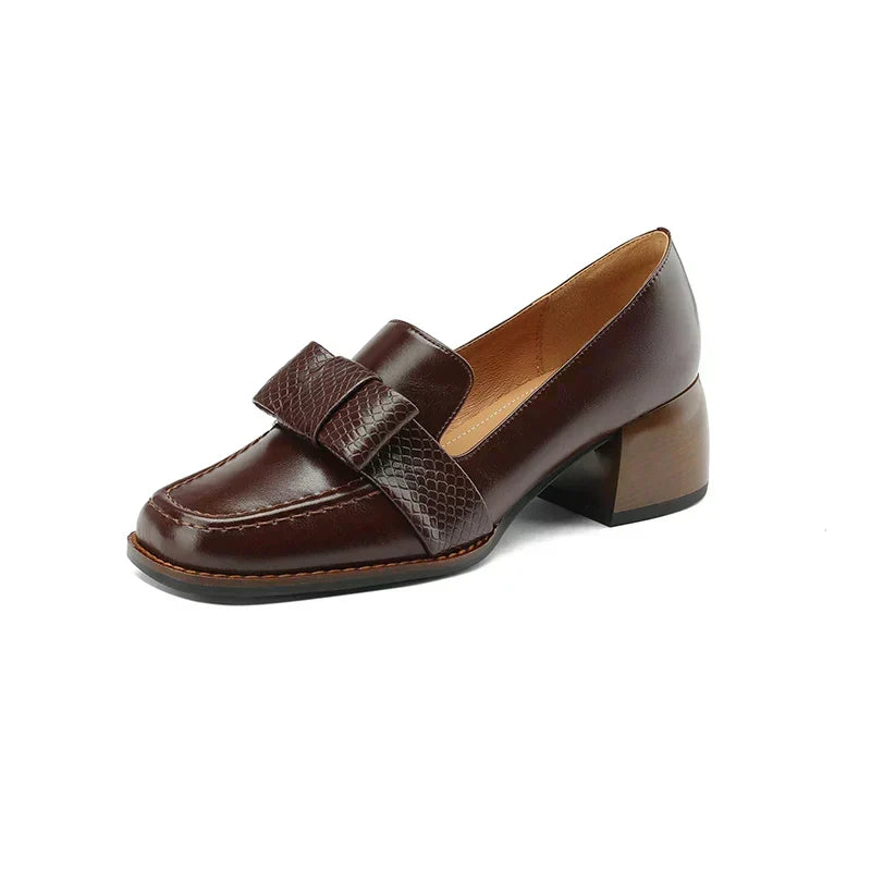 Aurore | Mocassins Contessa à Nœud