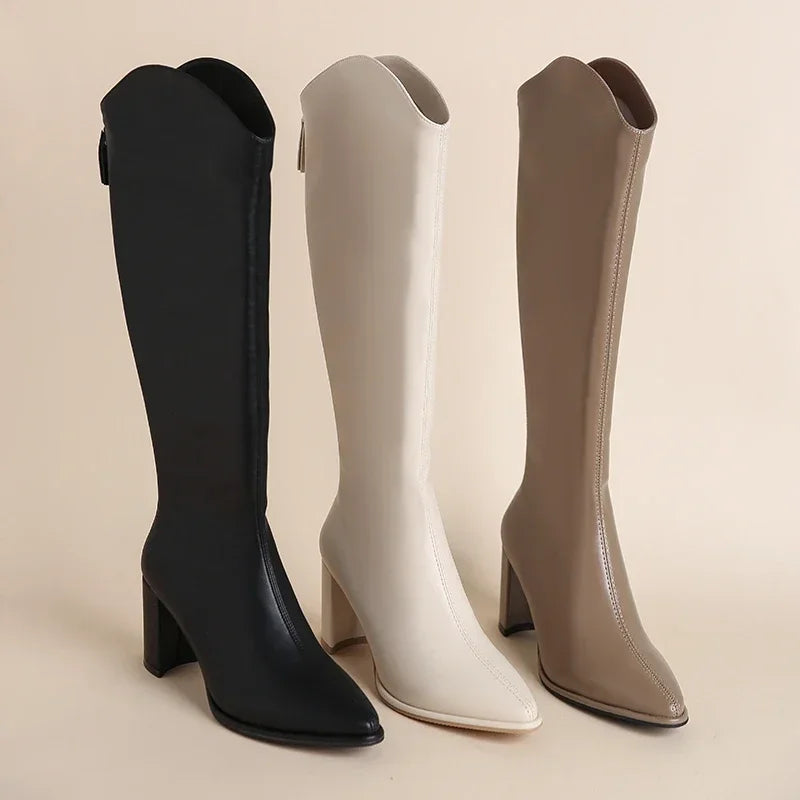 Hortense - Bottes à talon bloc pour l&