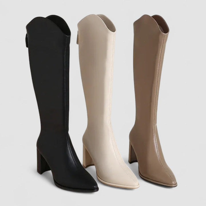 Hortense - Bottes à talon bloc pour l&