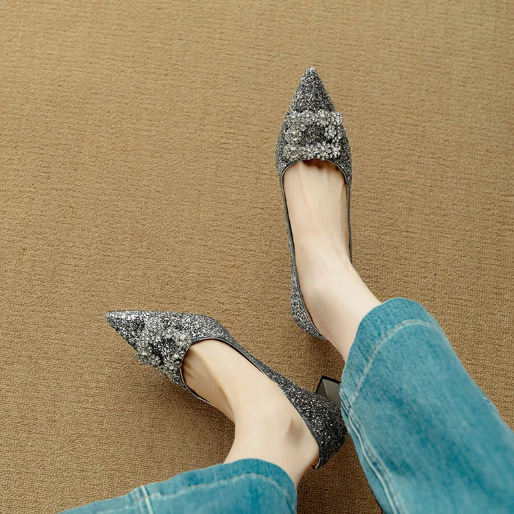 Olivia | Escarpins pailletés