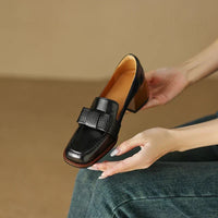 Aurore | Mocassins Contessa à Nœud