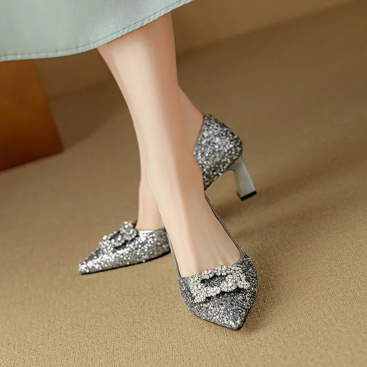 Olivia | Escarpins pailletés