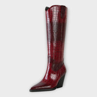 Sidonie - Bottes à motif croco