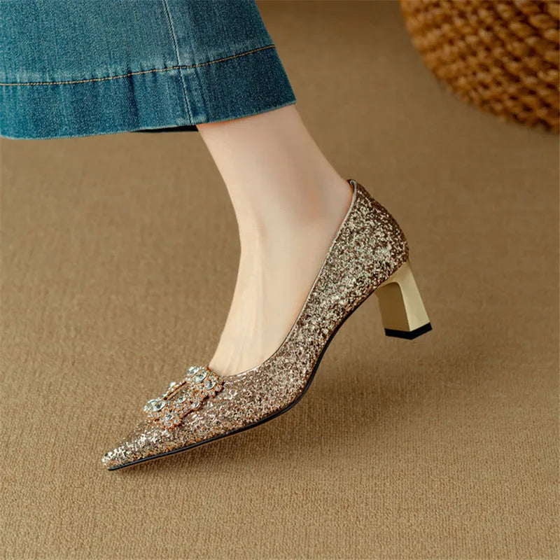 Olivia | Escarpins pailletés