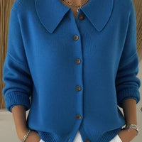 Véronique | Cardigan à Col Chemise