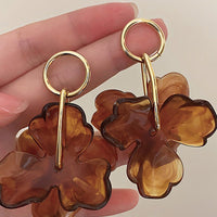Boucles d'oreilles Fleur de Liane