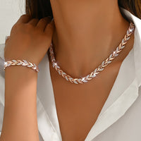 Aurora™ | Ensemble collier et bracelet fait à la main