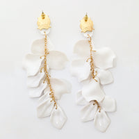 Boucles d'Oreilles en Pétales d'Orchidée