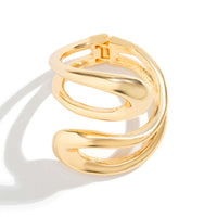Bracelet Asymétrique Sculpté