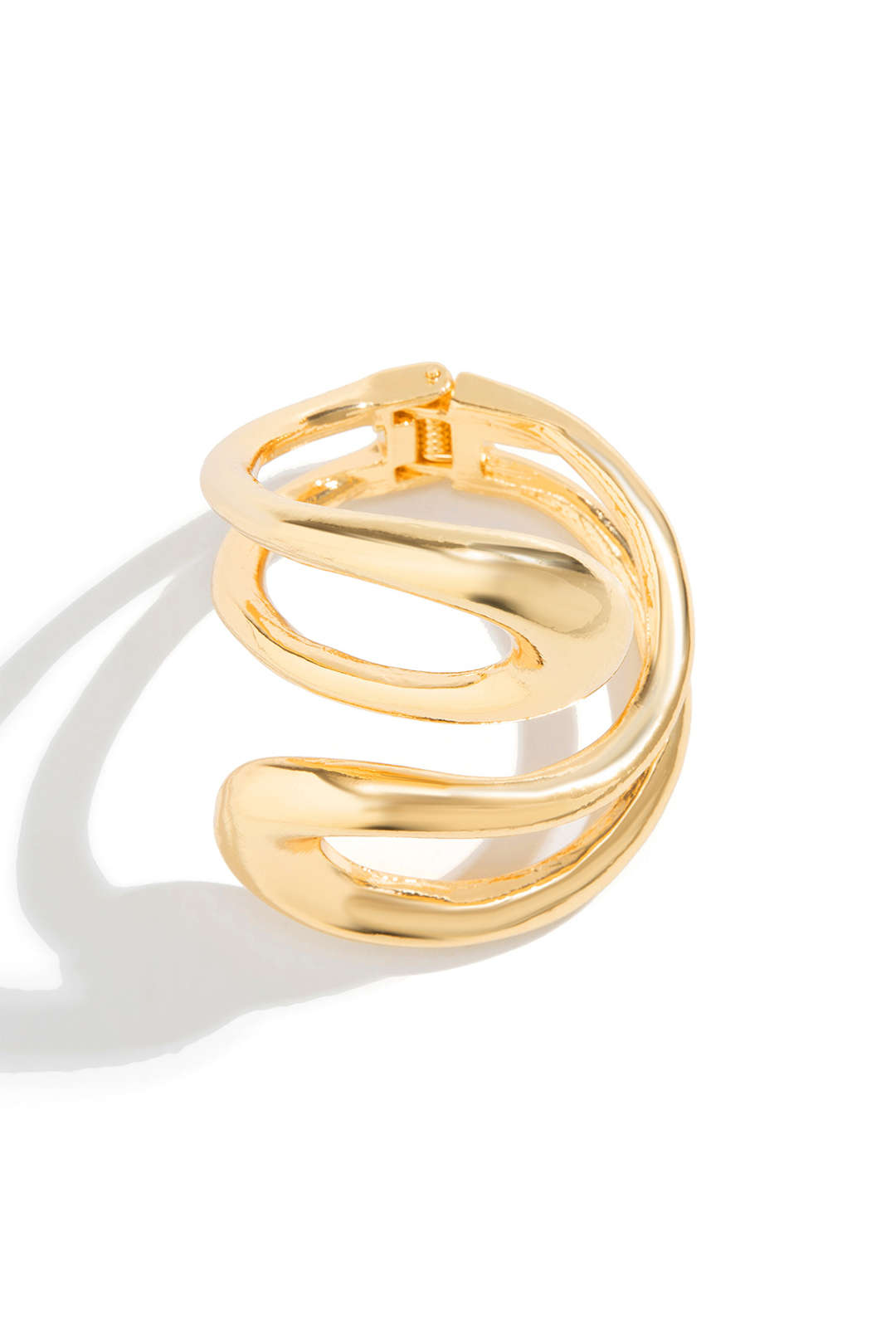 Bracelet Asymétrique Sculpté