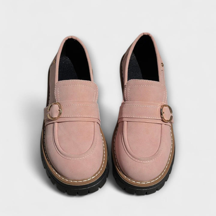 Charlotte | Mocassins Décontractés à Bout Rond