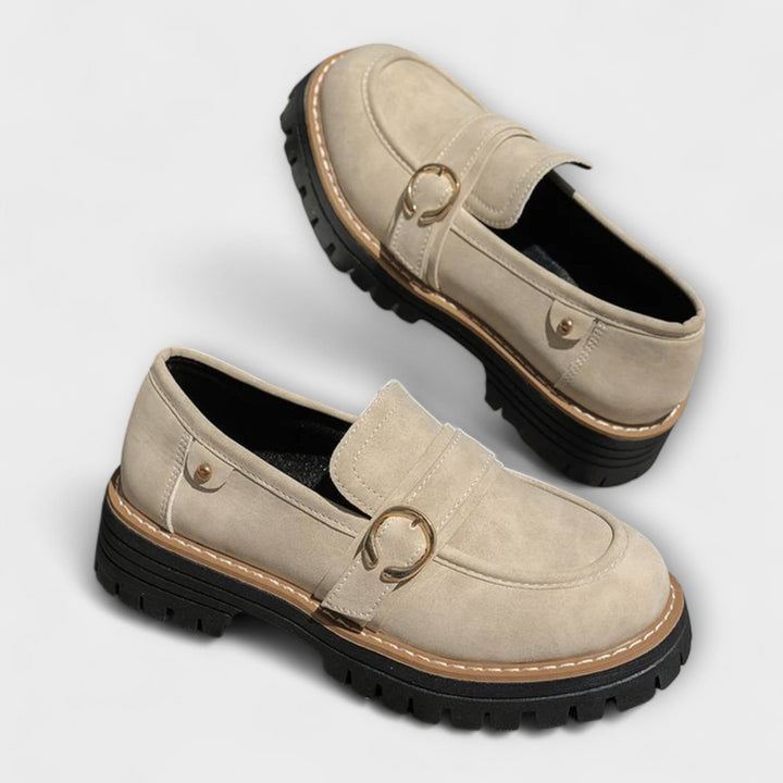 Charlotte | Mocassins Décontractés à Bout Rond
