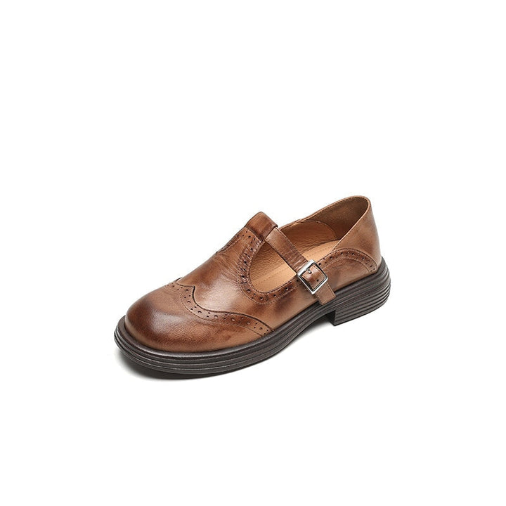 Véronique | Babies élégantes en cuir