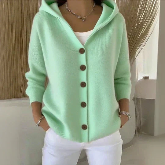 Sylvie | Cardigan À Capuche