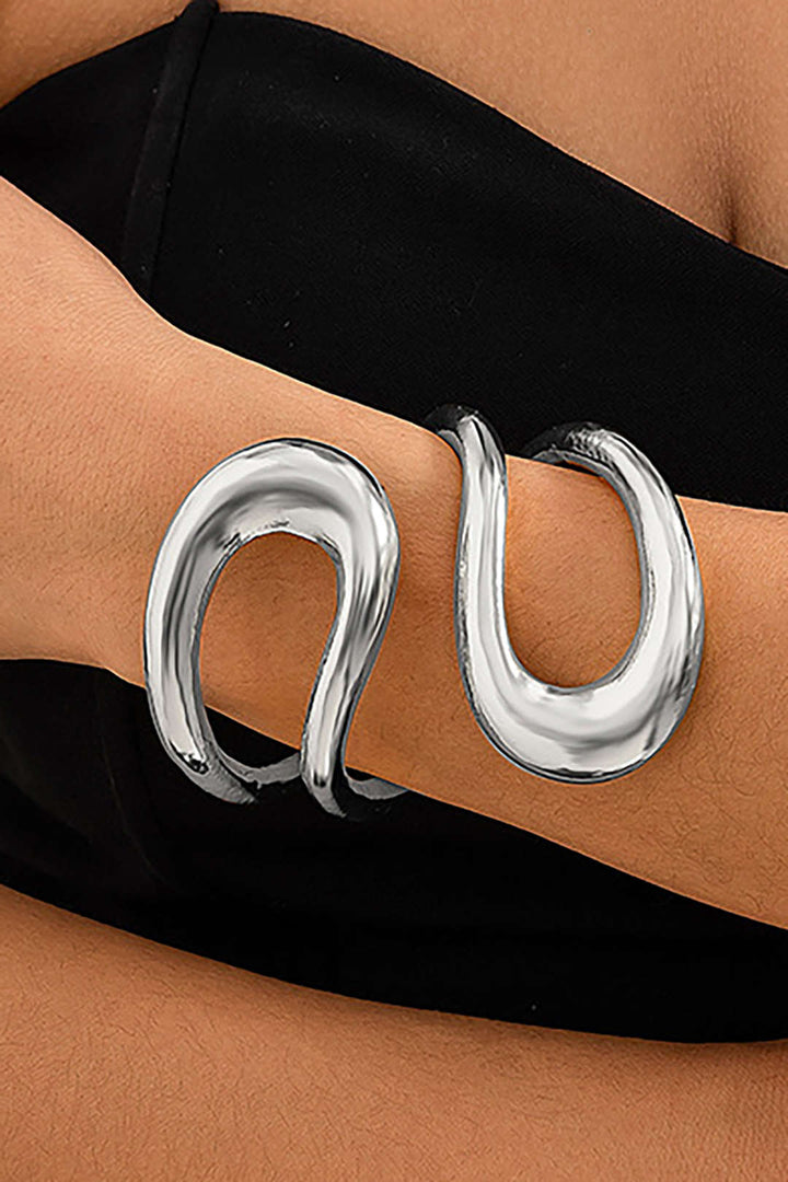 Bracelet Asymétrique Sculpté