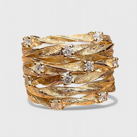 Bague vintage en or avec un charme intemporel