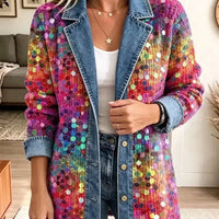 Paulina | Veste originale à motifs de sequins