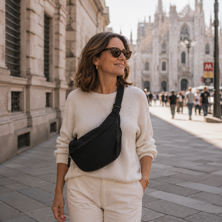 Lena | Sac à bandoulière noir