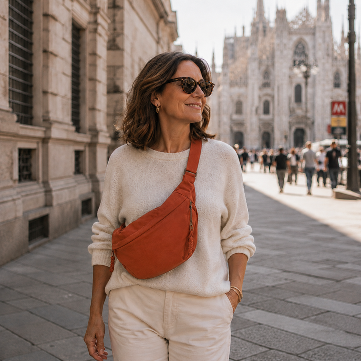 Clara | Sac à bandoulière orange