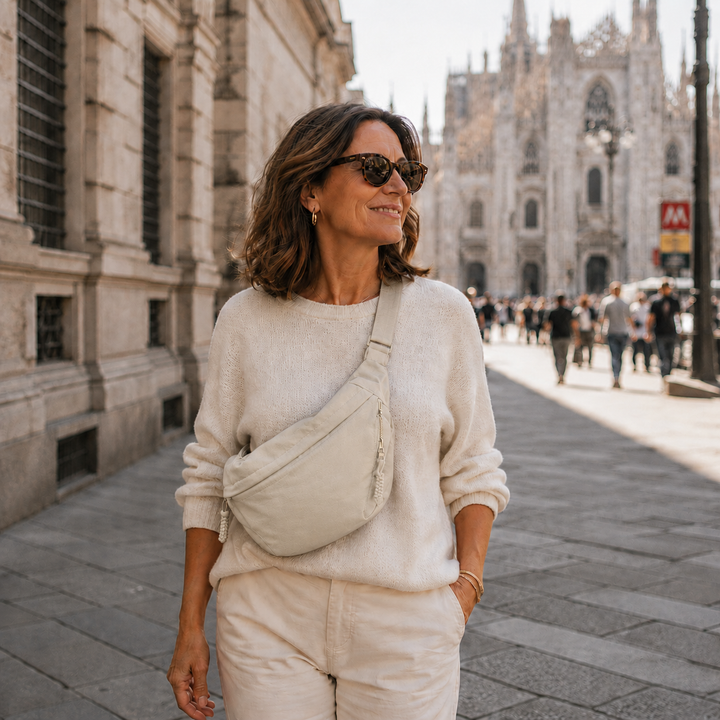 Hannah | Sac à bandoulière beige