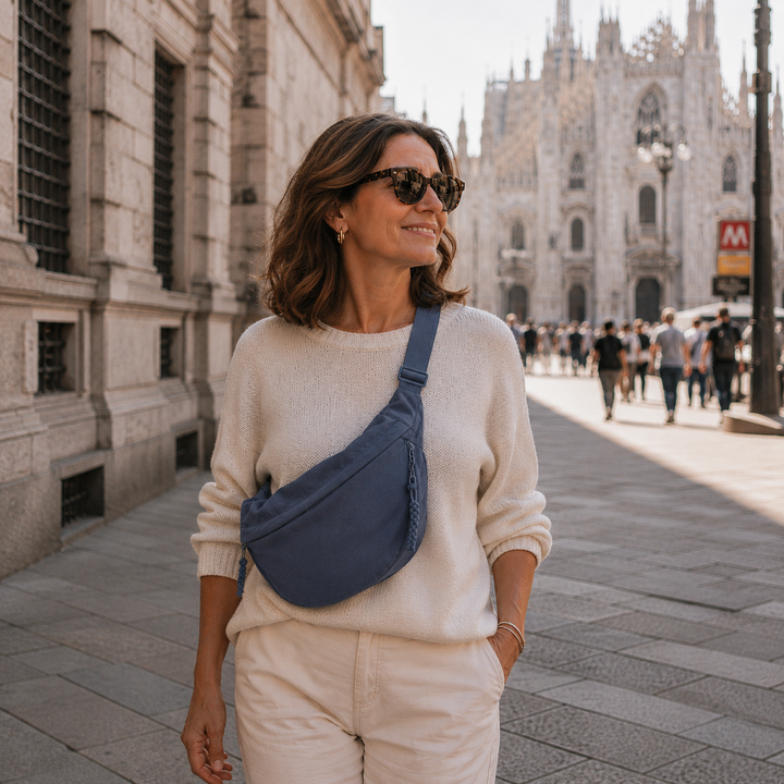 Frieda | Sac à bandoulière bleu