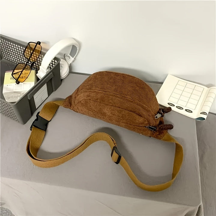 Katharina | Sac à bandoulière en velours côtelé
