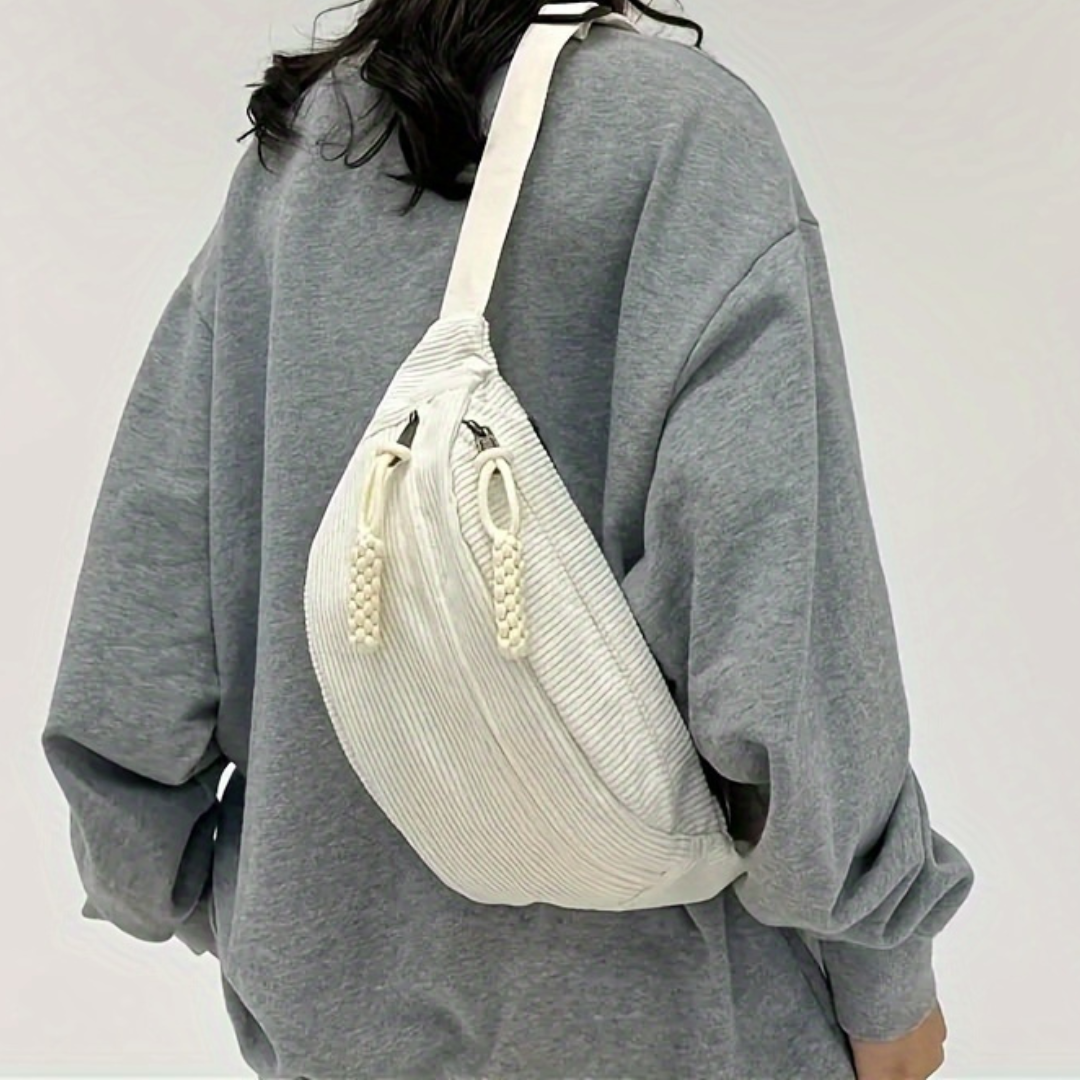 Katharina | Sac à bandoulière en velours côtelé