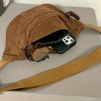 Katharina | Sac à bandoulière en velours côtelé
