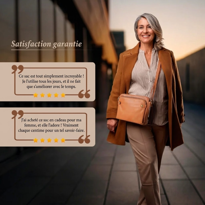 Émilie - Sac en cuir classique