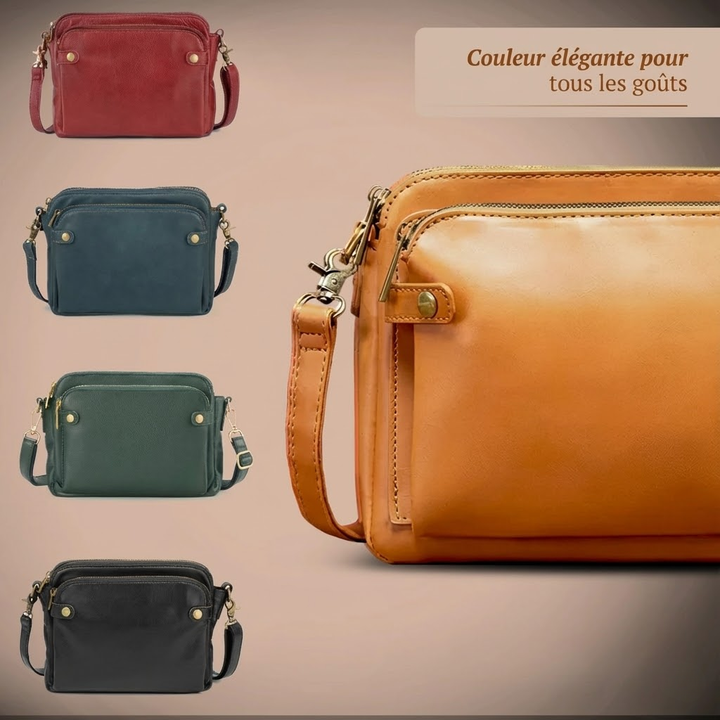 Émilie - Sac en cuir classique