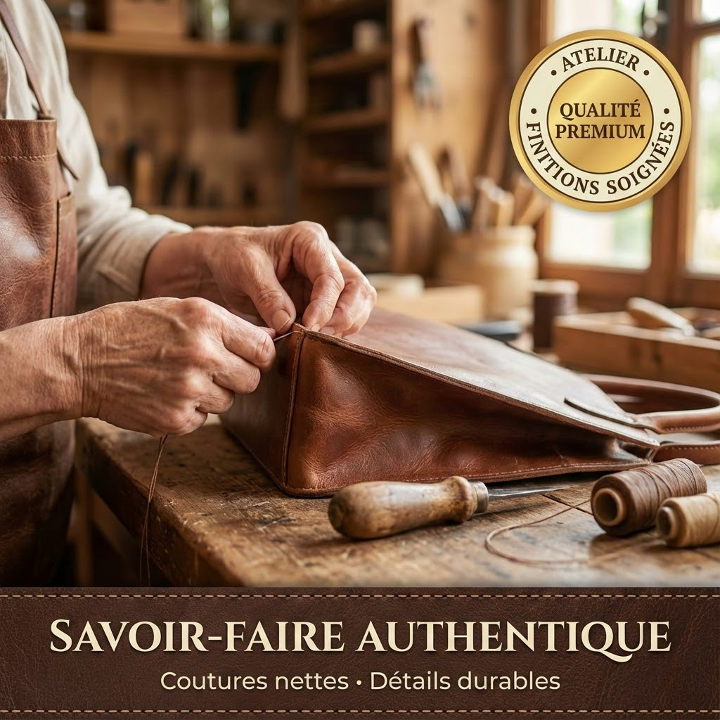 Catherine - Sac à Bandoulière en Cuir