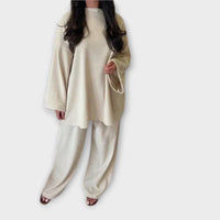 Irène - Ensemble Plus Size Côtelé