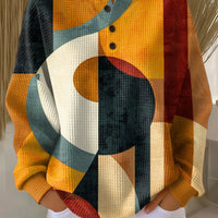 Sanne - Pull à motif géométrique