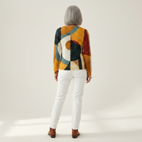 Sanne - Pull à motif géométrique