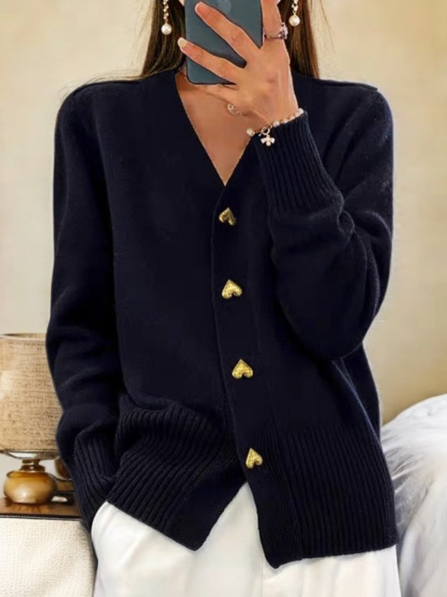 Amélie | Cardigan Élégant en Maille