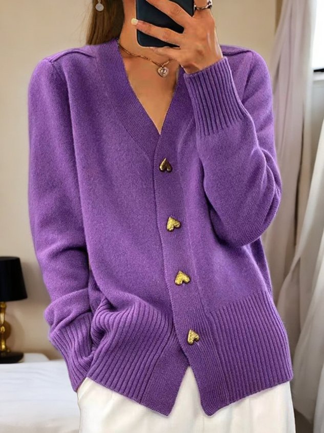 Amélie | Cardigan Élégant en Maille