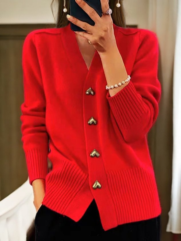 Amélie | Cardigan Élégant en Maille